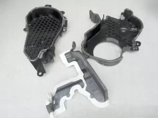 9802982180 Крышка двигателя задняя Citroen DS5 Арт AL9566794730_2, вид 2