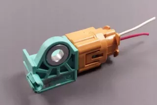 5WK43826 Датчик удара Mazda 3 BK Арт e13067656, вид 2