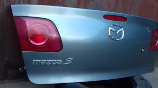  Крышка багажника (дверь 3-5) Mazda 3 BK Арт e12065717, вид 5