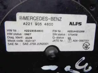 A2219054600 Джойстик управления мультимедиа Mercedes CL C216 Арт 00012892, вид 1
