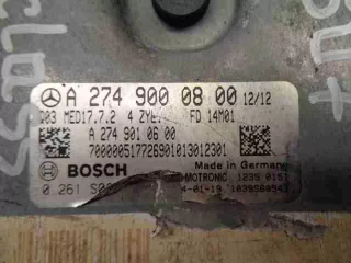 2749000800 Блок управления ДВС Mercedes C W205 Арт 00017915, вид 4