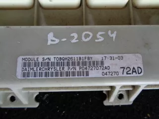 P04727072AD Блок Body control module Dodge Caravan 4 Арт 2054w42603, вид 2