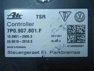 7P0907801F Блок управления стояночного тормоза Porsche Cayenne 958 Арт 00036835, вид 2