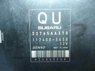 22765AA370 Блок управления ДВС Subaru Forester SH Арт 00026623, вид 3