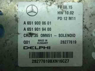 6519000601,6519019400 Блок управления ДВС Mercedes Sprinter W906 Арт 00042772, вид 3