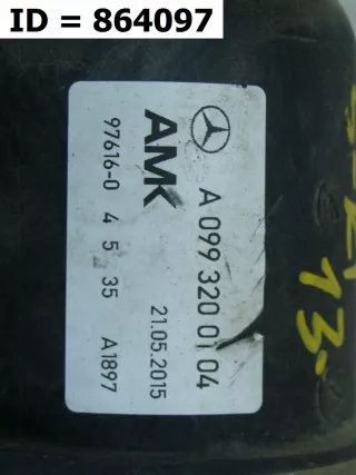 A099320010480 Компрессор кондиционера  Mercedes SK Арт VD864097, вид 3