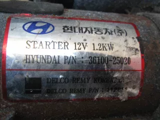 36100-25020 Стартер Hyundai Sonata (NF) Арт 0000_1504181117386, вид 4