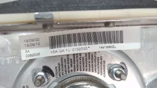 14913680ZL Подушка безопасности водителя Peugeot 806 Арт 5537471, вид 3