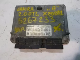 0281010268 Блок управления двигателем Opel Zafira A Арт AM5267233, вид 1