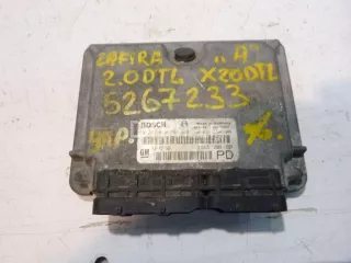 0281010268 Блок управления двигателем Opel Zafira A Арт AM5267233, вид 4
