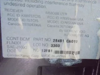 284B1CA010 Блок Body control module Nissan Murano Z50 Арт 00053290, вид 2