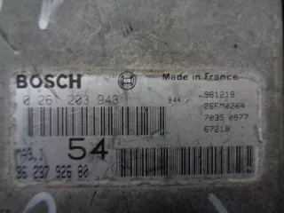9623792680,0261203943 Блок управления ДВС Peugeot 106 Арт 00060432, вид 4
