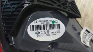A2059066700 Фонарь крышки багажника левый Mercedes C W205 Арт W12125, вид 2
