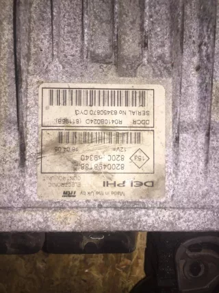 R0410B024D Блок управления двигателем Renault Megane 2 Арт 8086, вид 3