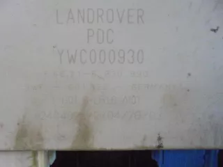 YWC000930,66216920890 Блок управления парктрониками Land Rover Range Rover 3 Арт 00067611, вид 2