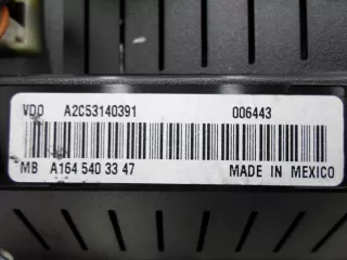 1645403347 Щиток приборов Mercedes ML W164 Арт 00097279, вид 2
