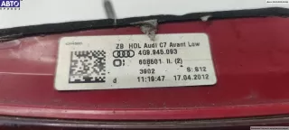 4G9945093 Фонарь крышки багажника левый Audi A6 Allroad C7 Арт 53424749, вид 3