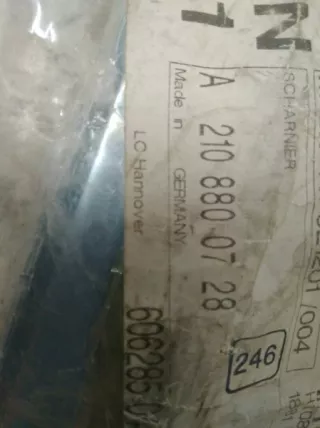 A2108800728 петли капота Mercedes E W210 Арт VZ7564, вид 2