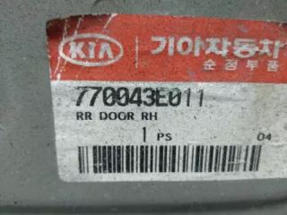 770043E111 дверь черная Kia Sorento 1 Арт VZ46479, вид 6