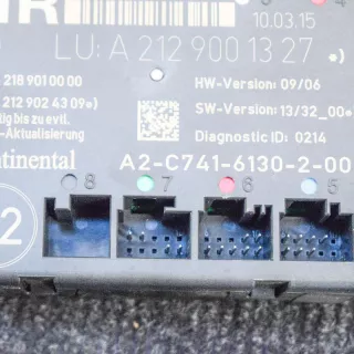 A2129001327A2C7416130200A2189010000A2129024309 , art2737205 Блок управления двери задней правой Mercedes E W212 Арт 2737205, вид 6