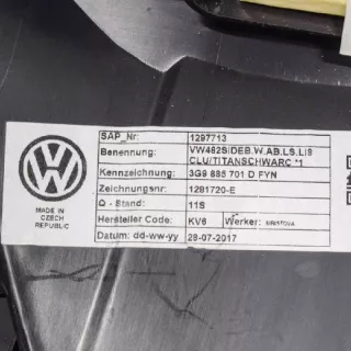 3G9885701D , art161774 Пластик салона Volkswagen Passat B8 Арт 161774, вид 4