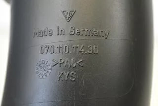 97011011430 , art811562 Патрубок впускного коллектора Porsche Panamera 970 Арт 811562, вид 5