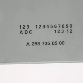 A2537350500, 43R-002092 , art394424 Стекло двери задней левой Mercedes GLC X253 Арт 394424, вид 5