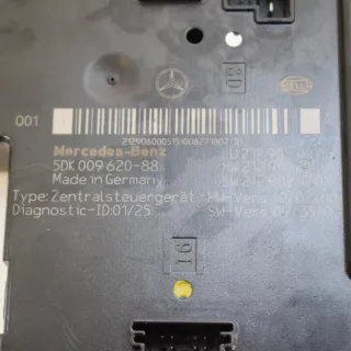 5DK009620, 2129021201, 2129060005, 2129012304 , art383064 Блок комфорта Mercedes E W212 Арт 383064, вид 7