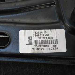 7349512 , art211313 Стеклоподъемник задний правый BMW X1 F48 Арт 211313, вид 4