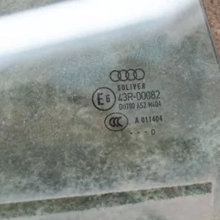 43R-00082 , art178734 Стекло двери задней правой Audi A6 C7 (S6,RS6) Арт 178734, вид 1