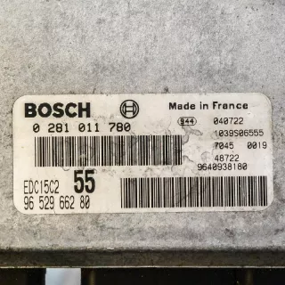 9652966280, 0281011780 , art74860 Блок управления двигателем Citroen C5 2 Арт 74860, вид 4