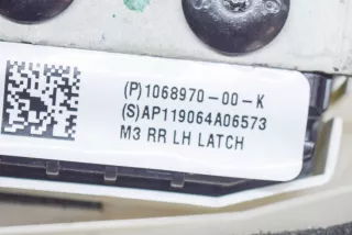1068970-00-K , art2966216 Замок двери задней левой Tesla model 3 Арт 2966216, вид 5