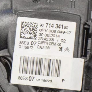 6PV009949, 9671434180 , art255910 Педаль газа Peugeot 208 Арт 255910, вид 4