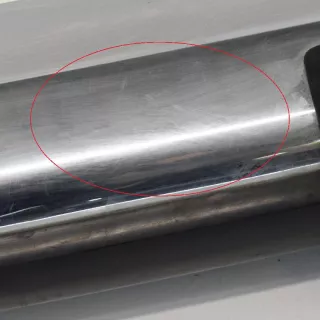 A1078800919, A1078801671, A1078801571 , art630318 Бампер задний Mercedes SL R107 Арт 630318, вид 5
