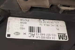 24439602, 1EG00764013 , art798942 Фара левая Opel Astra G Арт 798942, вид 6