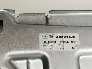 a2076701403 , art625705 Стеклоподъемник задний правый Mercedes E C207 Арт 625705, вид 2