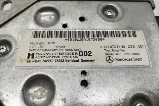 2118705189 , art3024493 Усилитель музыкальный Mercedes E W211 Арт 3024493, вид 4
