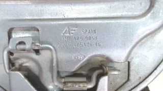 7m0809905f Лючок бензобака синий Ford Galaxy 1 restailing Арт 6505080, вид 3