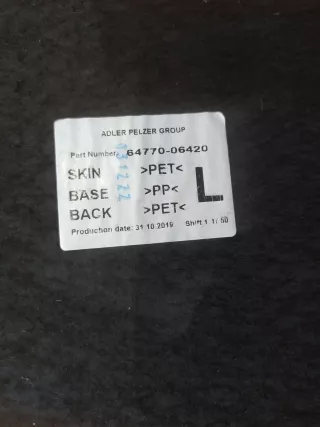 6477006410C2, 6477006420 пол багажника Toyota Camry XV70 Арт 150799PM, вид 3