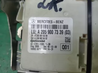 блок управления стеклоподъемника Mercedes C W205 2014г. a2059007339 - Фото 12
