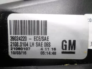 39024220 Фонарь крышки левый Buick Regal Арт 00137598, вид 2