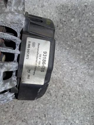 93186485 Генератор Opel Astra G Арт 46023011452, вид 6