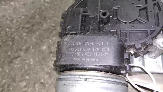  Моторчик передних стеклоочистителей (дворников) Audi A4 B7 Арт 04602018002, вид 4