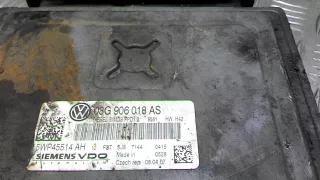 03G906018AS,5WP45514AH Блок управления двс Volkswagen Passat B6 Арт 93T11PC01, вид 4