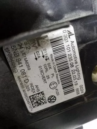5NB941081D Фара передняя левая Volkswagen Tiguan 2 Арт L099478, вид 8
