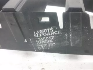51117316075 Решетка радиатора левая хром BMW X5 F15 Арт K418274, вид 3