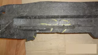 BS71-17A780-A Абсорбер бампера переднего Ford Mondeo 4 restailing Арт bs51203007, вид 6