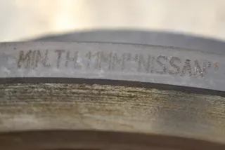 art2971274 Диск тормозной задний Nissan Qashqai 2 restailing Арт 2971274, вид 4