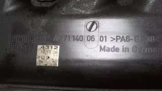 2711400601 Коллектор впускной Mercedes C W204 1.6л Турбо-инжектор Арт 6776056, вид 3