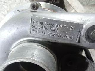 OK55113700C,KHF5-1A Турбина Kia Carnival 1 Арт 46023013777, вид 3